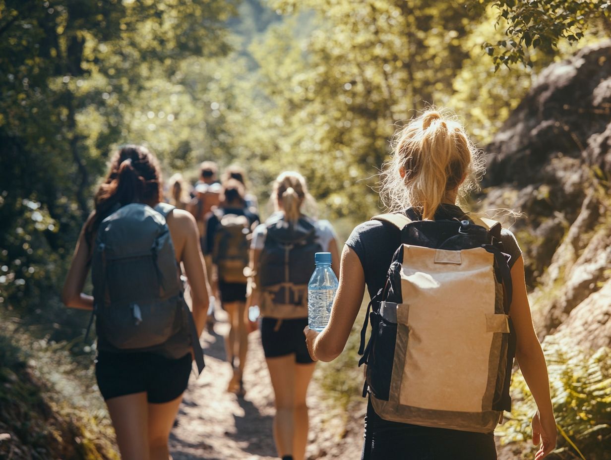 Stunning views from hiking trails in national parks.