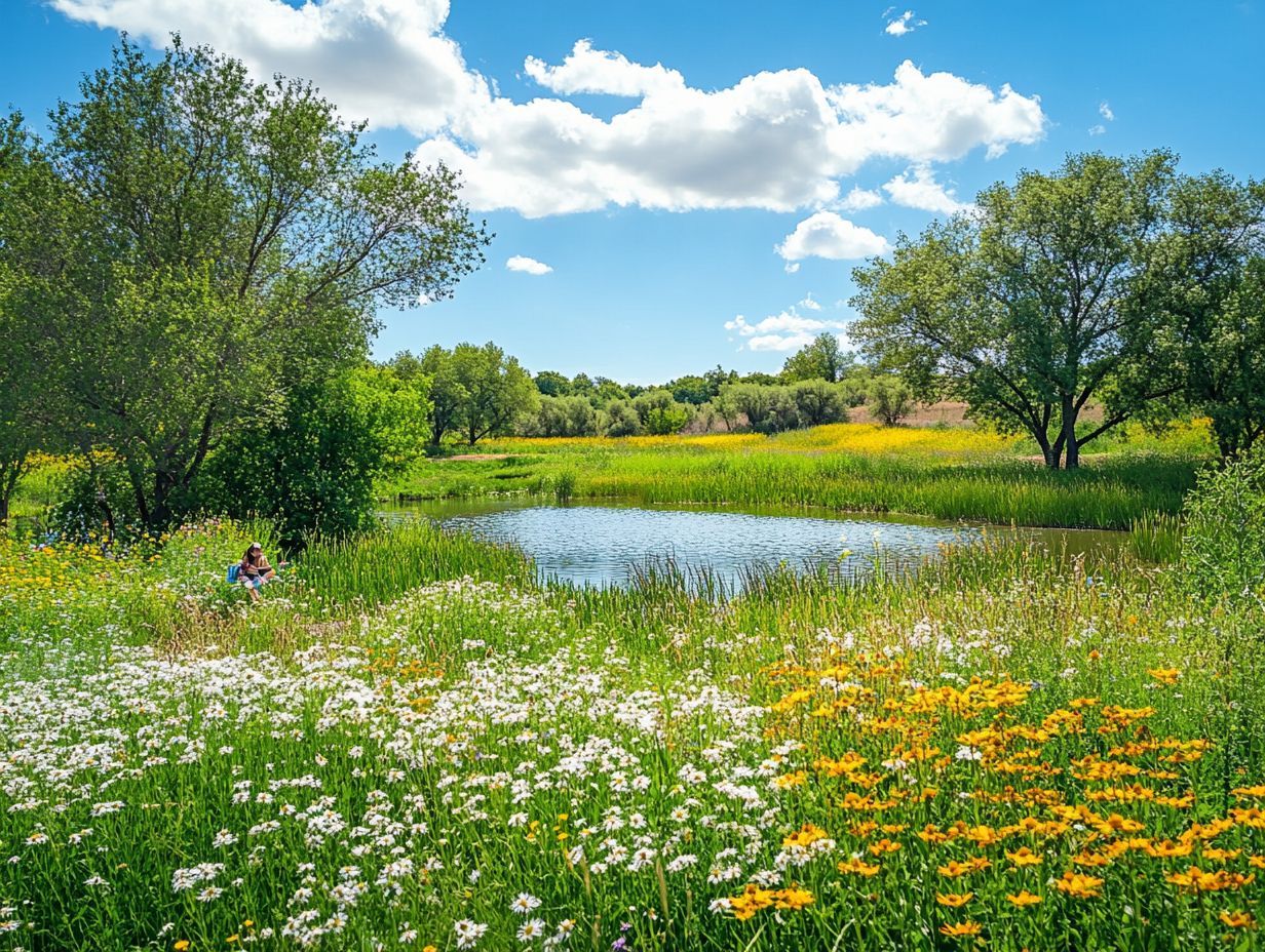 Image depicting the key takeaways for eco-friendly nature reserves.