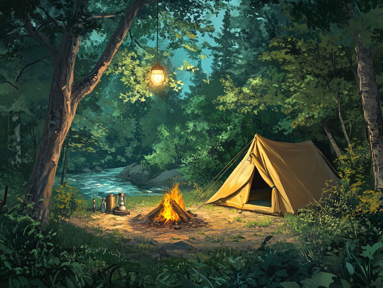 How Can One Plan for an Eco-Friendly Camping Trip?