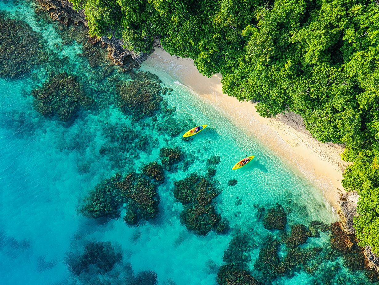 Beautiful marine life in Palau