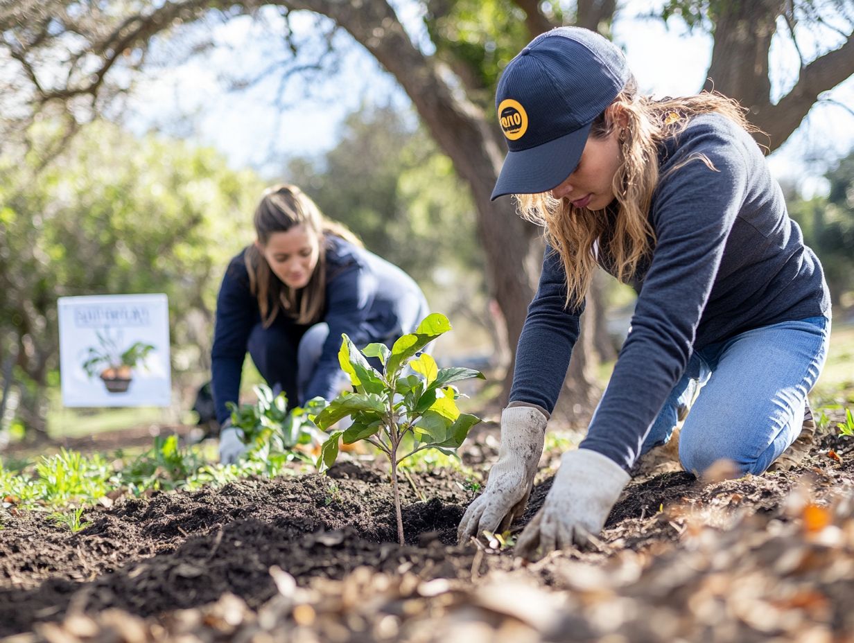 A group of volunteers participating in a citizen science project for conservation efforts.