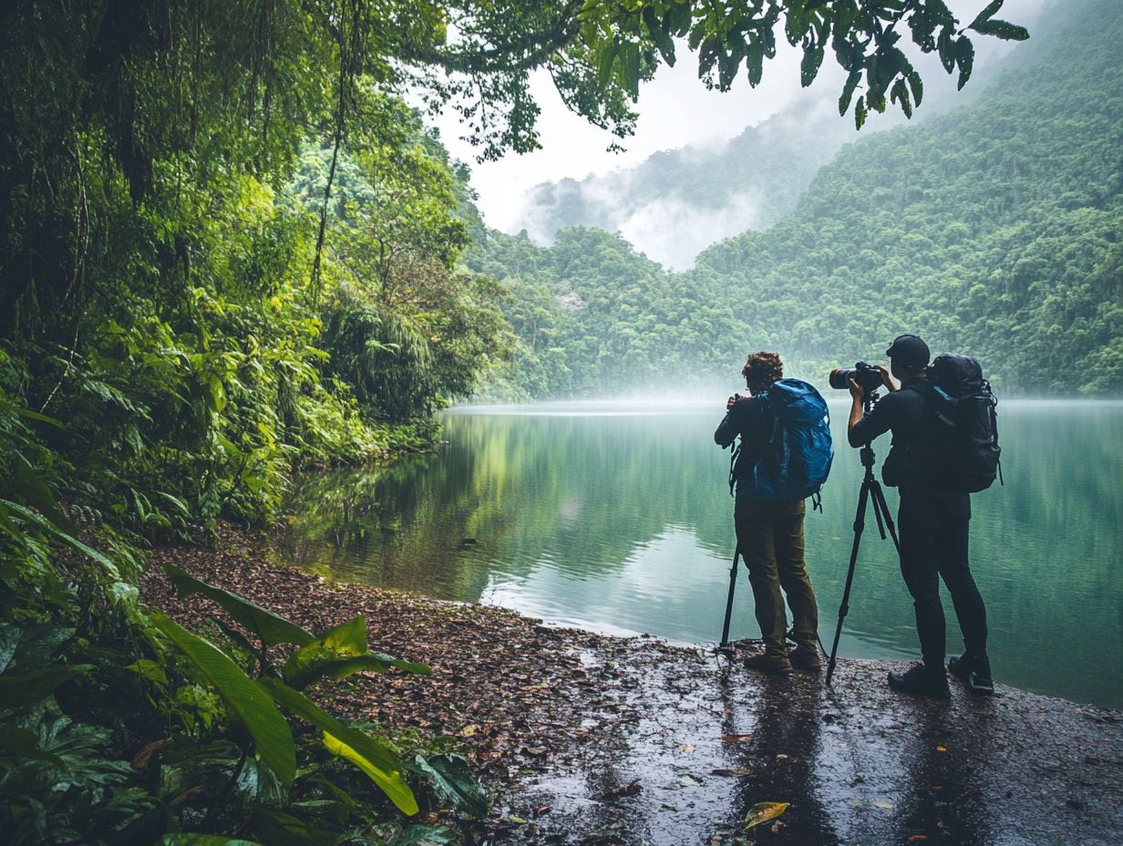 A breathtaking landscape showcasing nature's beauty, perfect for photography during the golden hour.