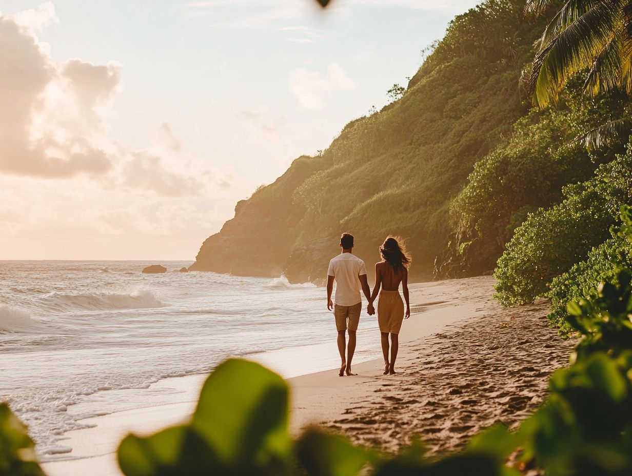 Stunning view of Fiji's tropical landscape