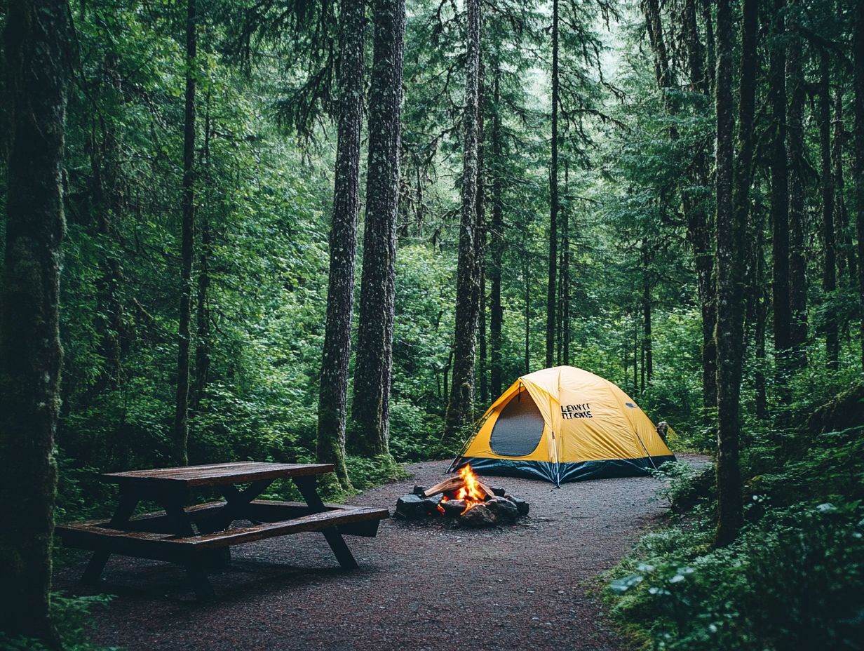 Choosing the Right Camping Spot