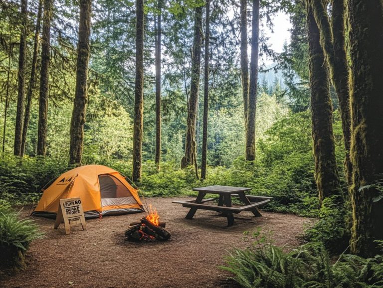 Camping Responsibly: Best Practices for Nature