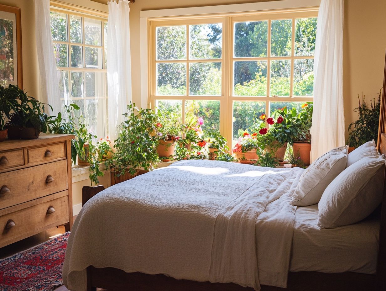 A cozy eco-friendly bed and breakfast showcasing sustainability.