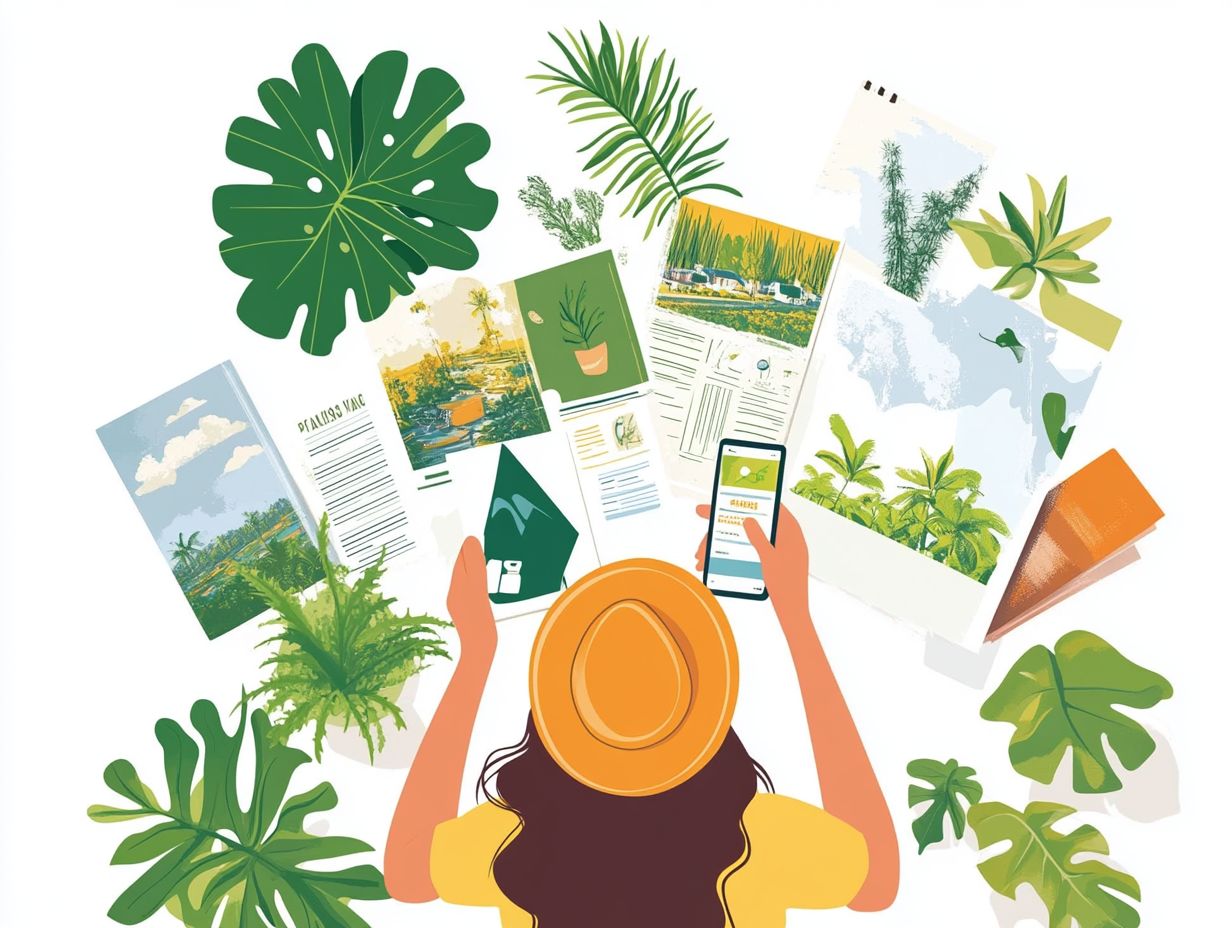 Infographic on how to choose eco-friendly travel insurance