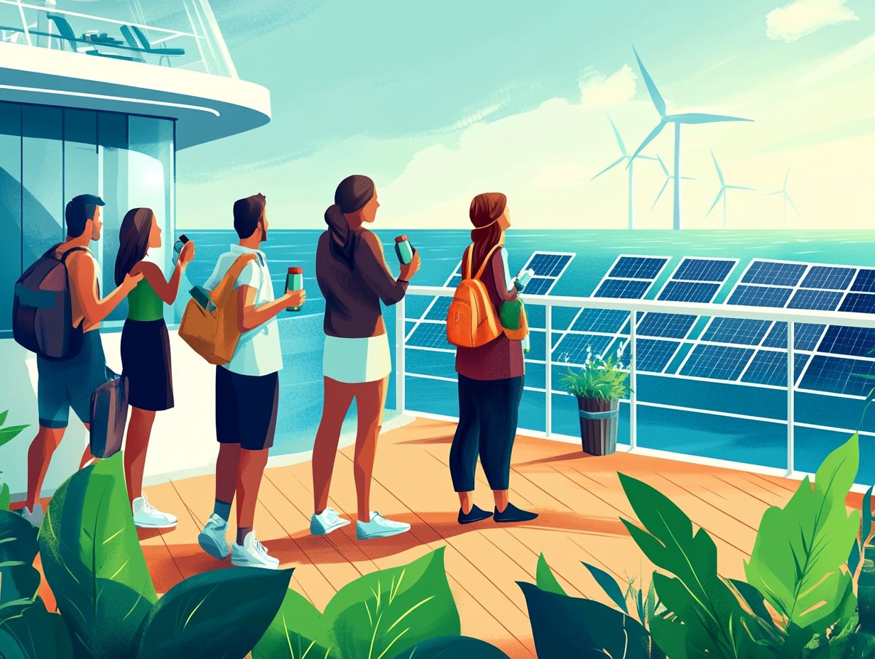 Image showing tips for eco-friendly cruise choices