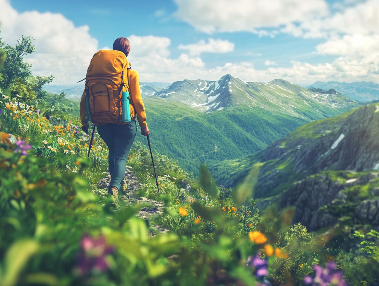 Ways to stay green while backpacking