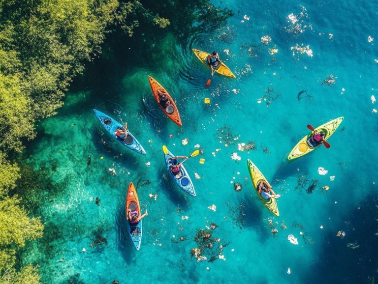 Kayaking with a Cause: Eco-Conscious Water Sports