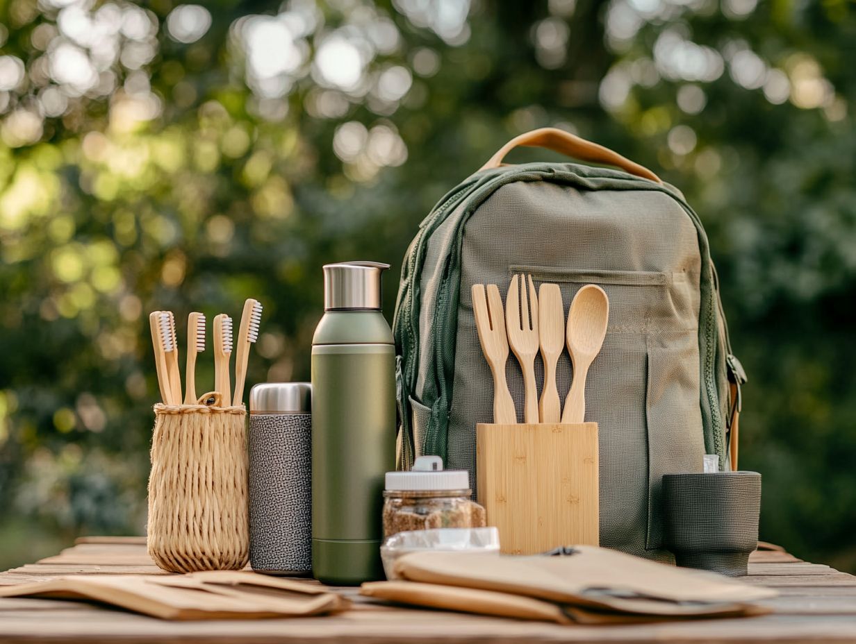 Examples of sustainable travel gear