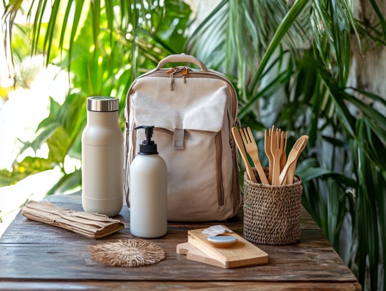 Sustainable Travel Gear: What to Pack