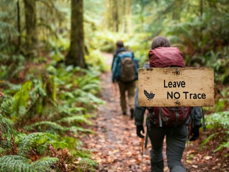 The Importance of Leaving No Trace While Traveling