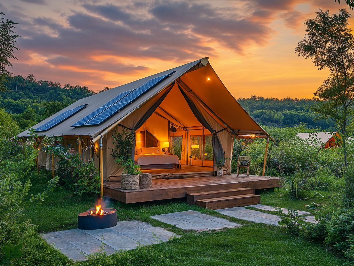 Benefits of Eco-Conscious Glamping