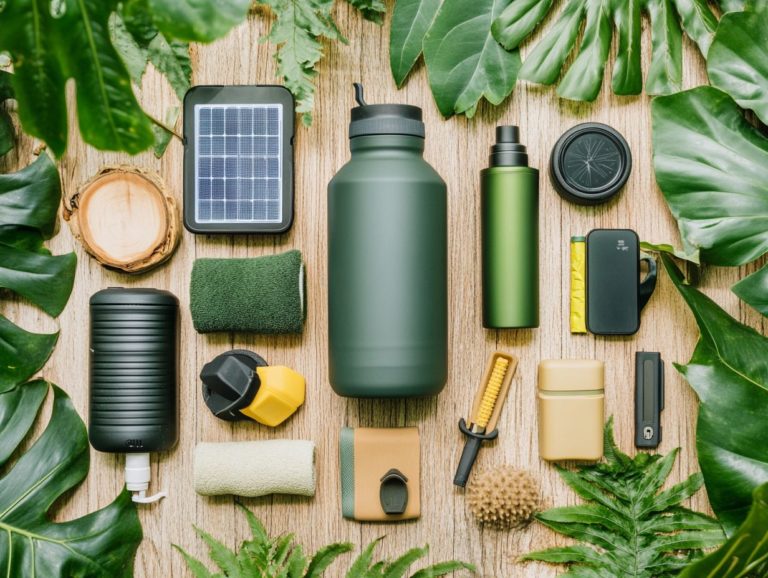 Tips for Sustainable Travel Gear