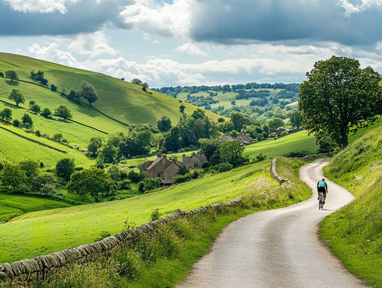 Image depicting top 5 green travel experiences in the UK.