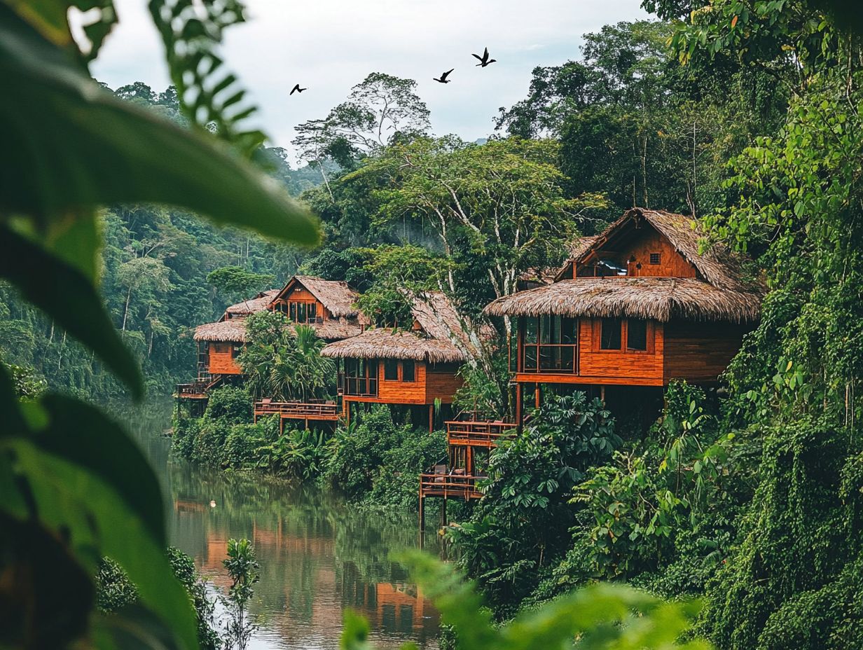 Experience the breathtaking wildlife and ecosystems at Sacha Lodge in Ecuador