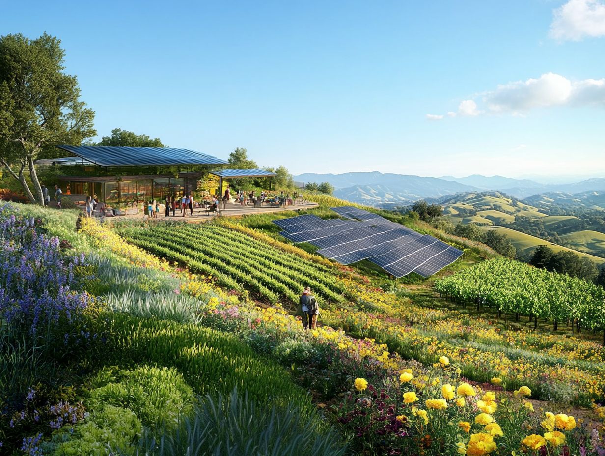 Sustainable wineries in Napa Valley promoting eco-friendly practices